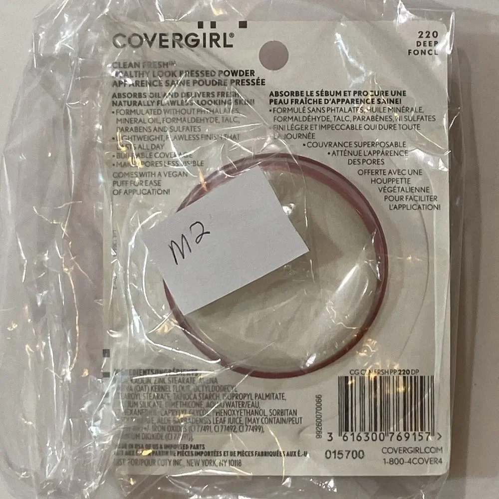 10/$50 1 Covergirl Clean Fresh 220 Deep Fonce